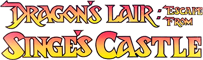Dragon's Lair II: Escape from Singe's Castle logo for ZX Spectrum